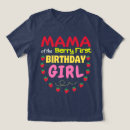 Pesquisar por primeiro aniversario da menina camisetas Morango