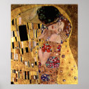 Pesquisar por klimt o beijo pósteres Vintage
