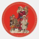 Pesquisar por crianças do vintage adesivos Santa claus