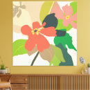 Pesquisar por cores neutras impressão de canvas Floral