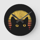 Pesquisar por natal retro relogios de parede Gato