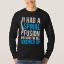 Pesquisar por fusão espinal camisetas Espinha