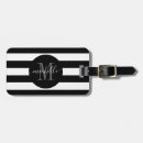 Pesquisar por listras modernas bagagem tags Preto