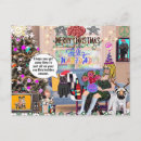 Pesquisar por natal retro cartoes postais Feriado