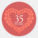 Pesquisar por aniversário 35 anos adesivos Celebração