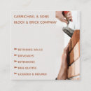 Pesquisar por pedreiro cartao de visita Construção