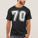 Pesquisar por número 70 camisetas Engraçado
