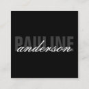 Pesquisar por design quadrado cartao de visita Minimalista