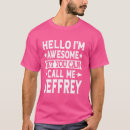 Pesquisar por jeffrey camisetas Família
