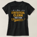 Pesquisar por estatística camisetas Trabalho