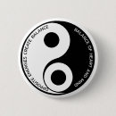 Pesquisar por yin yang botons Preto e branco