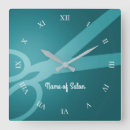 Pesquisar por ciano relogios de parede Cerceta