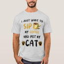 Pesquisar por eu quero o café camisetas Gato