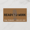 Pesquisar por emprego padrao cartao de visita Para ele