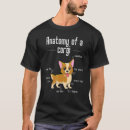 Pesquisar por anatomia do cão camisetas Corgi