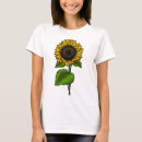 Pesquisar por ilustração do girassol camisetas Flor