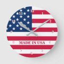 Pesquisar por bandeira americana para relogios de parede Eua