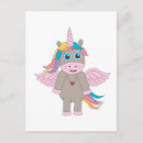 Pesquisar por cute unicorn cartoes postais Crianças