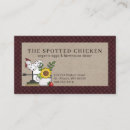 Pesquisar por ovos frescos cartao de visita Galinha