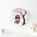 Pesquisar por flores japonesas relogios de parede Sakura