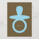 Pesquisar por pacifier convites Azul