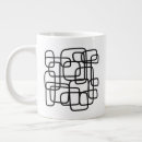 Pesquisar por arte abstrata canecas Preto e branco