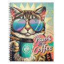 Pesquisar por desenho gato cadernos de notas Café