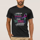Pesquisar por cancer de tiróide camisetas Conscientização do cancer