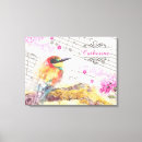 Pesquisar por pintura do vintage impressão de canvas Para ela