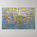 Pesquisar por mondrian pósteres Azul