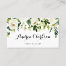 Pesquisar por white flowers cartao de visita Para ela