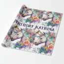 Pesquisar por flores arco íris papel de presente Menina