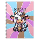Pesquisar por desenho da vaca de cadernos de notas Kawaii