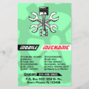 Pesquisar por mecânico flyers Reparação automática