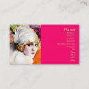 Pesquisar por fuschia cartao de visita Vintage