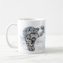 Pesquisar por do impressão do leopardo canecas Leopardo da neve