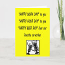 Pesquisar por tenha uma cerveja horizontal cartoes Aniversário de cerveja