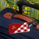 Pesquisar por vermelho e branco bagagem tags Script