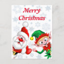 Pesquisar por gnomos engraçados cartoes postais Santa claus