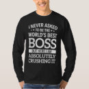 Pesquisar por o melhor chefe nunca camisetas Do mundo