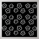 Pesquisar por flor preto e branco pósteres Qualquer pessoa