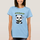 Pesquisar por urso panda bonito camisetas Para ela