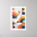 Pesquisar por listras coloridas impressão de canvas Abstrato