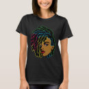 Pesquisar por cabelo africano camisetas Mulher