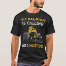 Pesquisar por escavar camisetas Operador