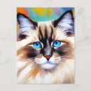 Pesquisar por ragdoll cartoes postais Animal
