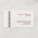 Pesquisar por caderno cartao de visita Estudante