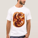 Pesquisar por chama fogo camisetas Dragão de fogo