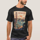 Pesquisar por san francisco califórnia camisetas Ponte ouro
