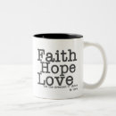 Pesquisar por da esperança fé amor canecas Café